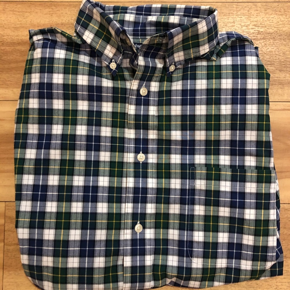 Paid button down